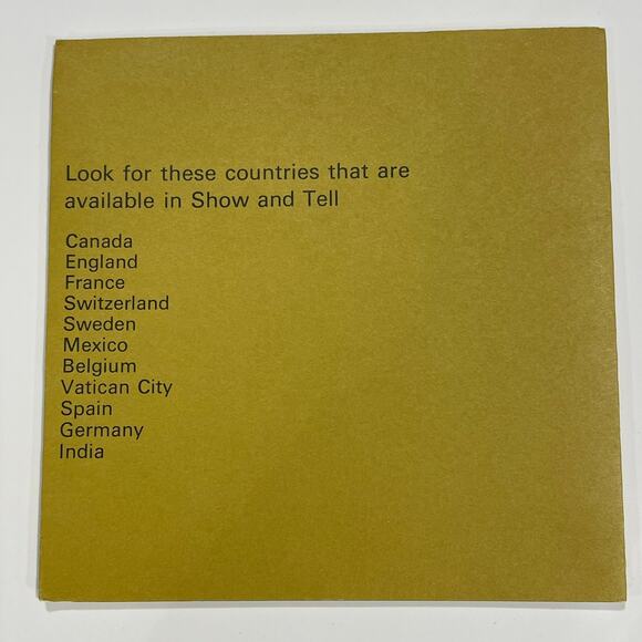 View-Master Scenic USA 3 reel packet/booklet A996 - flag stamp penny - Picture 5 of 9